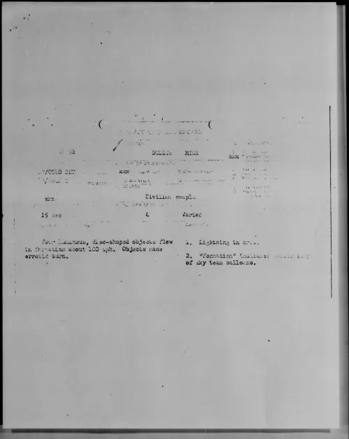 First page of DULUTH MINN, [ILLEGIBLE] 1952