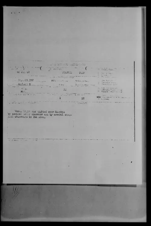 First page of MEMPHIS TENN, July 1952