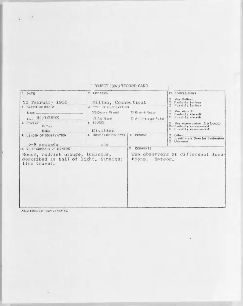 First page of 1955.02 - 6969831 - Wilton, Connecticut
