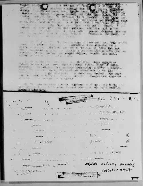 First page of Holloman AFB, N.M., April 1950