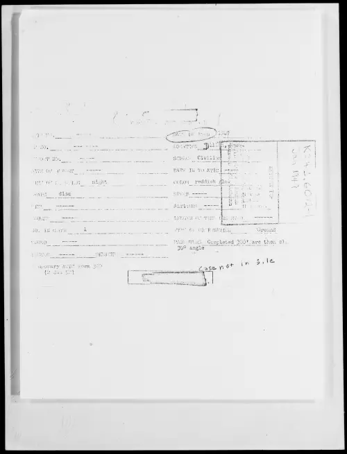 First page of Dillon, Montana, [Illegible] 1949