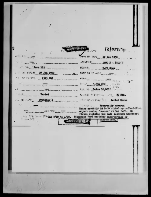 First page of 2400 N-8520 W, January 1950