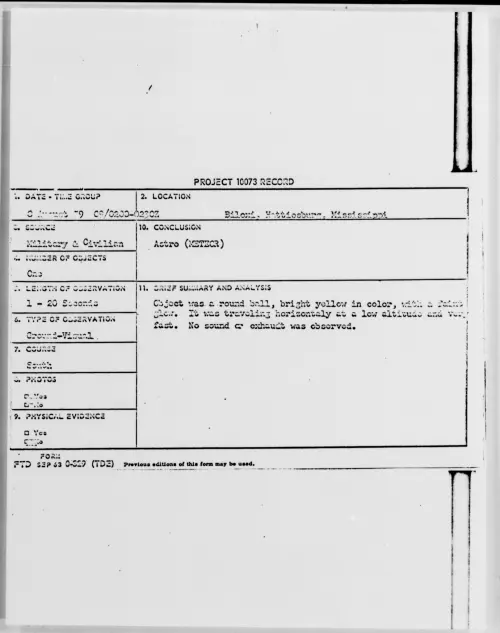 First page of Biloxi, Hattiesburg, Mississippi, August 1949