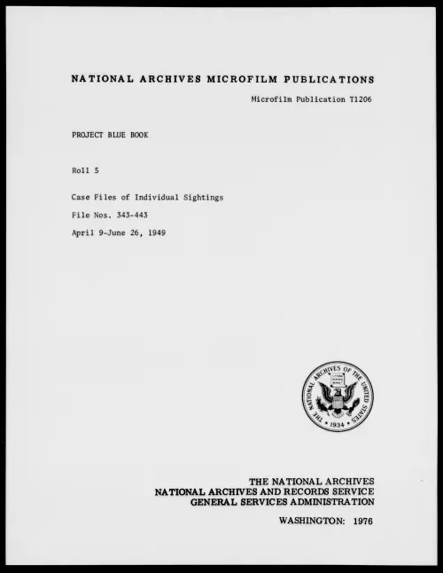 First page of [BLANK], April 1949