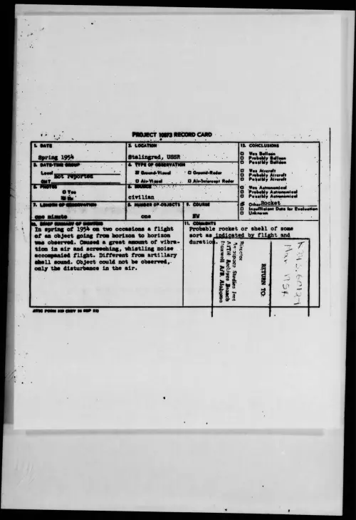 First page of 1954.Spring - 6780458 - Stalingrad, USSR