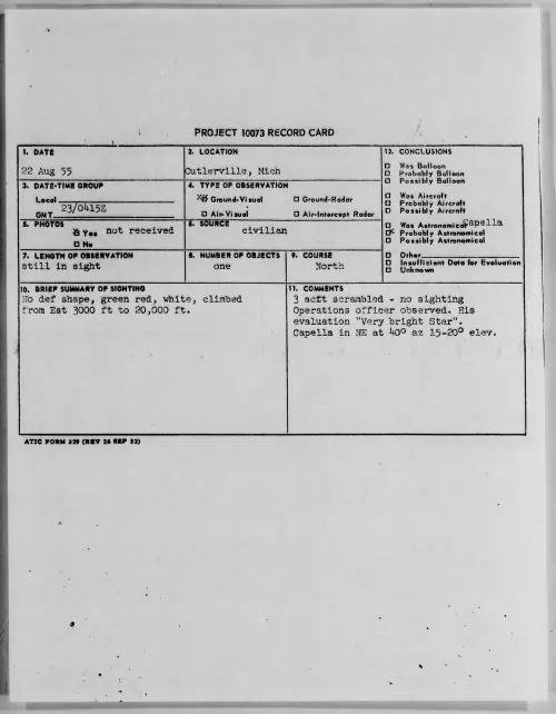 First page of 1955.08 - 6972153 - Cutlerville, Mich
