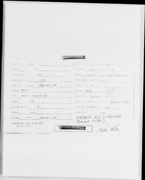 First page of Chapel Hill, N. C., July 1948