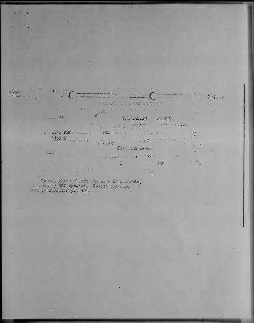 First page of THE DALLES OREGON, [ILLEGIBLE] 1952