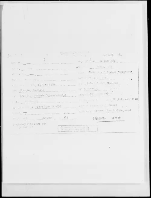 First page of [ILLEGIBLE], June 1948 - Incident Number: 141