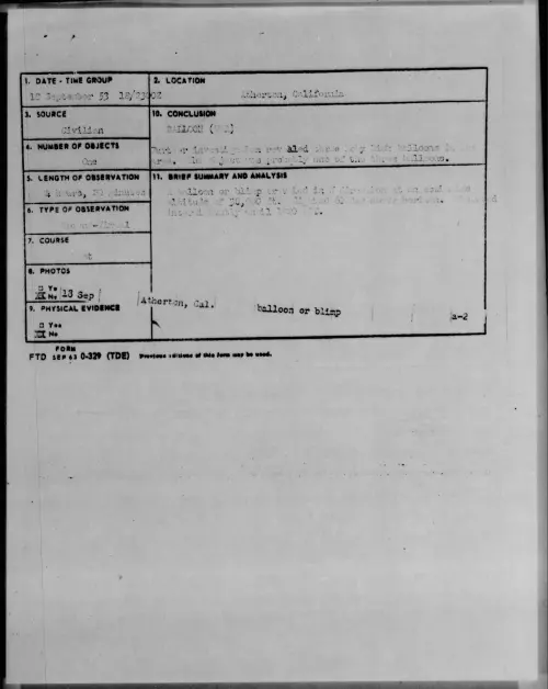 First page of 1953.09 - 6980137 - Atherton, California