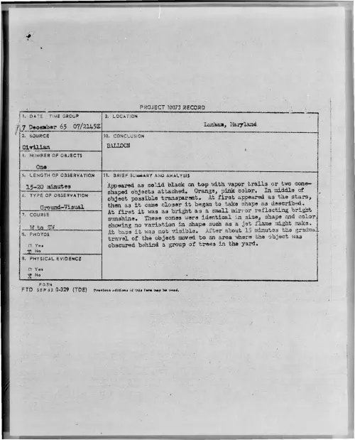 First page of 1965-12-8692902-Lanham-Maryland