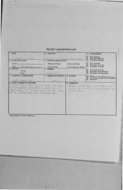 First page of 1962-08-8689245-33-53N163-56E-Pacific-