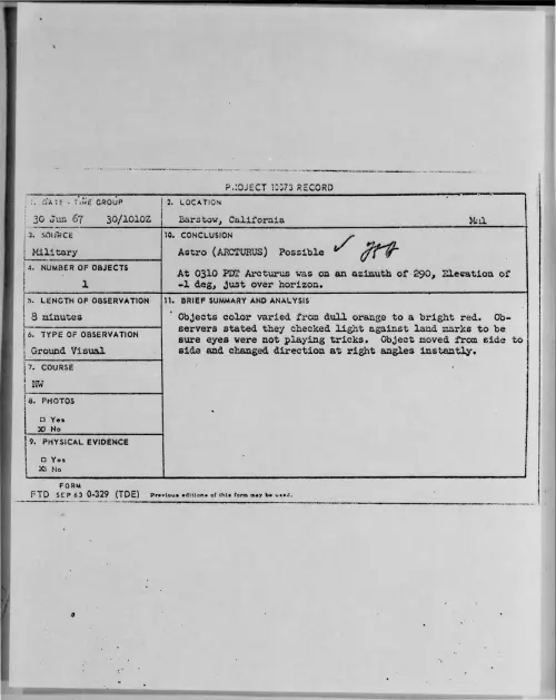First page of 1967-06-7366724-Barstow-California