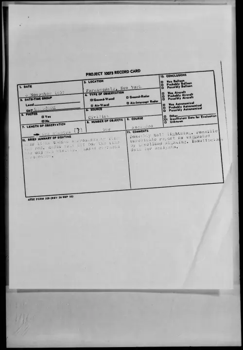 First page of 1957.11 - 6778834 - Farmingdale, New York