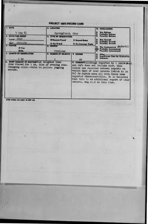 First page of 1961-09-8301832-Springfield-Ohio