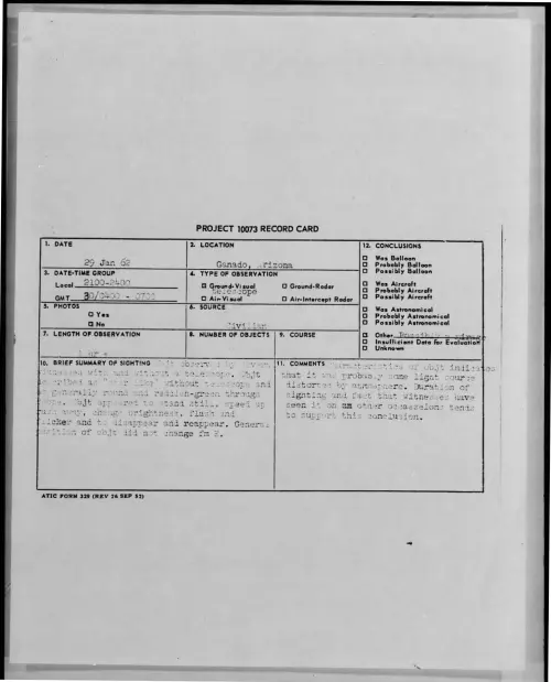 First page of 1962-01-8703179-Ganado-Arizona