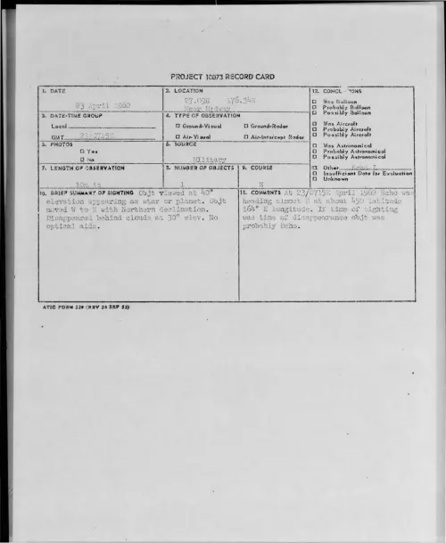 First page of 1962-04-8652667-27-09N176-34ENearMidway