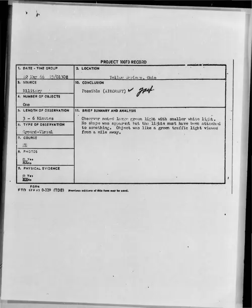 First page of 1966-05-7092454-YellowSprings-Ohio