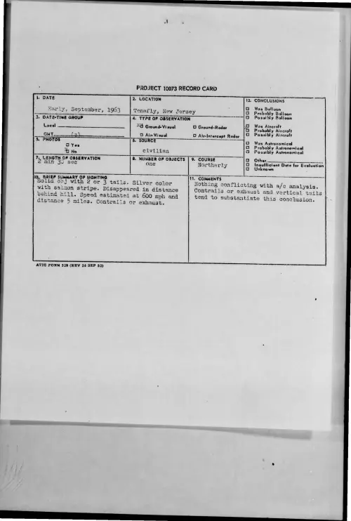 First page of 1963-09-9733528-Tenafly-NewJersey