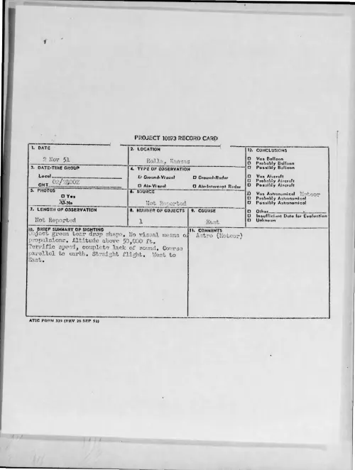 First page of 1951-11-7011843-Rolla-Kansas
