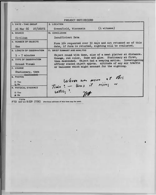 First page of 1966-03-8678527-Greenfield-Wisconsin