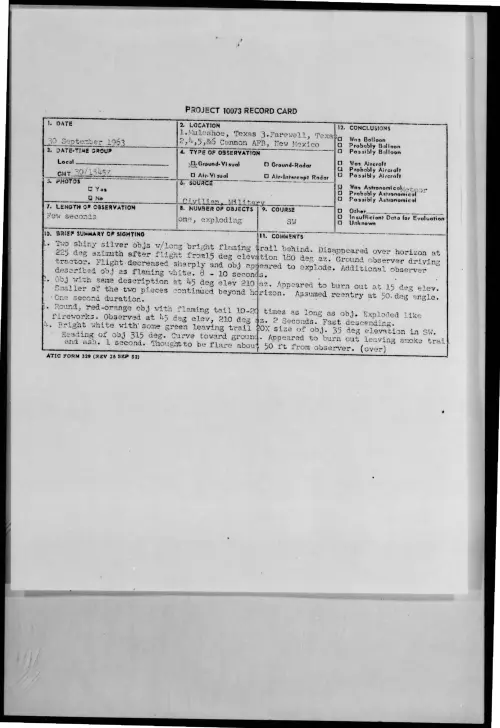 First page of 1963-09-9734686-Muleshoe-Texas