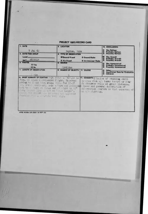 First page of 1962-07-8678287-Dayton-Ohio