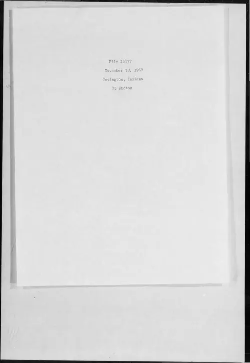 First page of 1967-11-6981050-Covington-Indiana-12137-