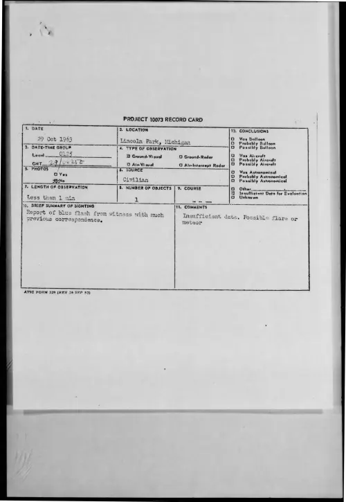 First page of 1963-10-9736270-LincolnPark-Michigan