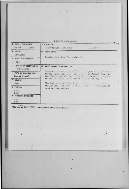 First page of 1966-11-8261903-Minneapolis-Minnesota