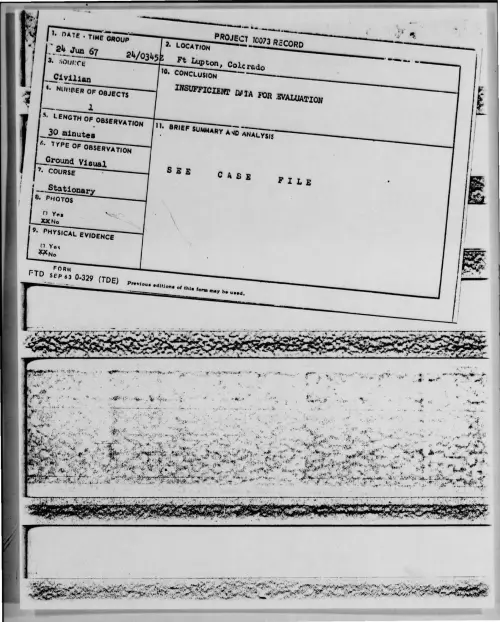 First page of 1967-06-7365245-Ft-Lupton-Colorado