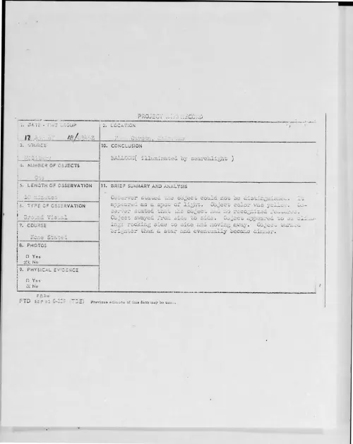 First page of 1967-04-7454902-FortCarson-Colorado