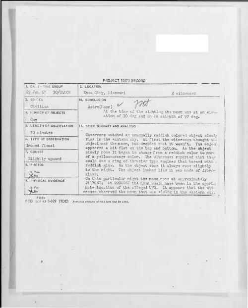 First page of 1967-01-8544196-KnoxCity-Missouri