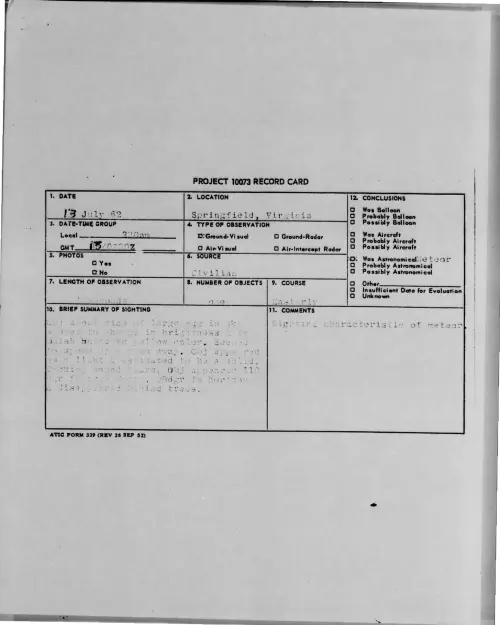 First page of 1962-07-8681605-Springfield-Virginia