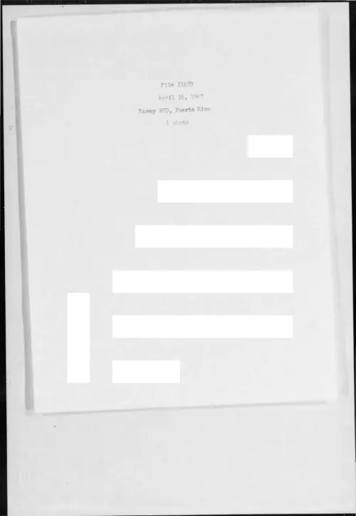First page of 1967-04-6979611-RameyAFB-PuertoRico-11683-