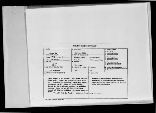 First page of 1964-04-8694074-Dayton-Ohio