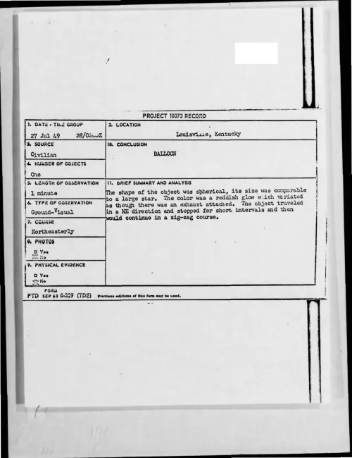First page of 1949-07-6311058-Louisville-Kentucky