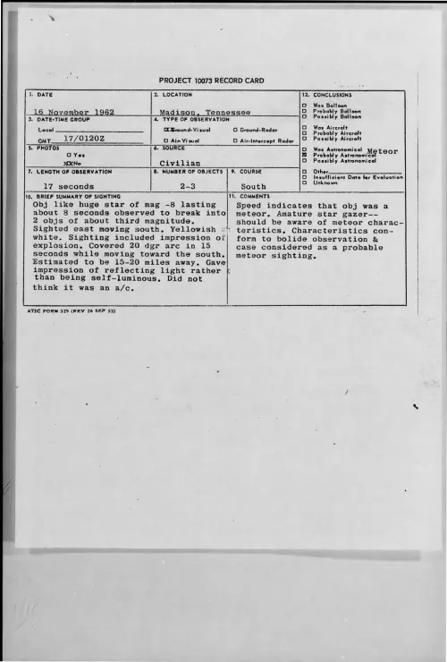 First page of 1962-11-9316264-Madison-Tennessee