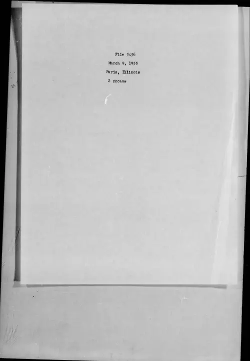 First page of 1955.03 - 7276584 - Paris, Illinois (#3456)