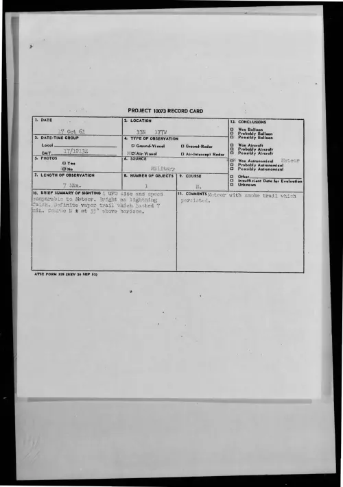 First page of 1961-10-8693264-33N177W