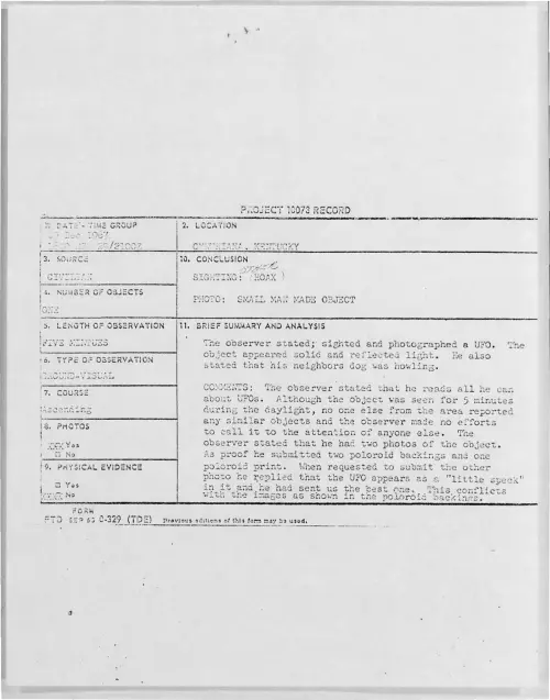 First page of 1967-12-6888668-CYNTHIANA-KENTUCKY