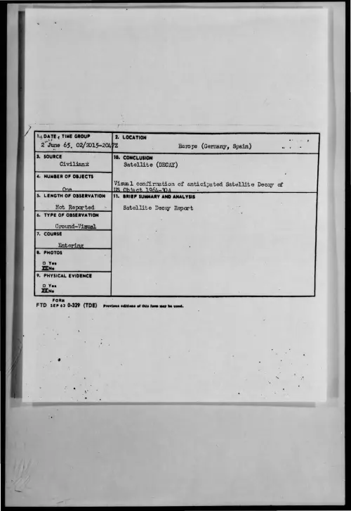 First page of 1965-06-9074535-Europe-Germany-Spain-