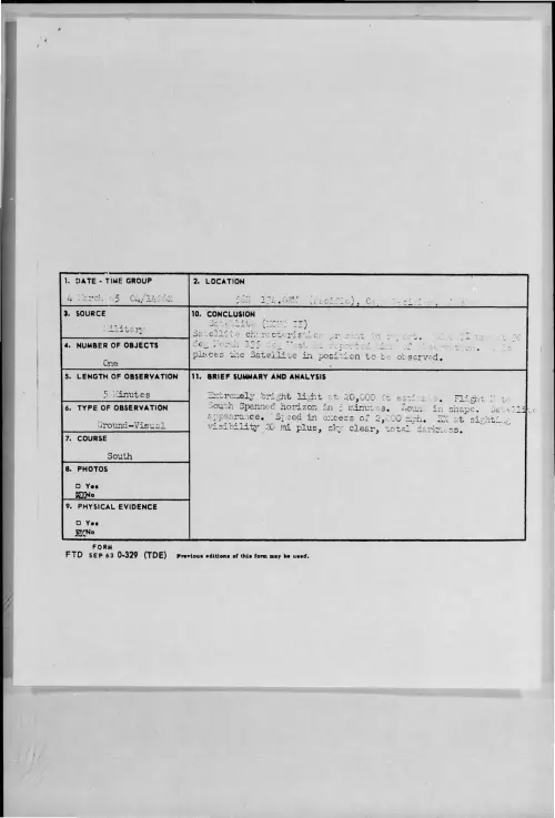 First page of 1965-03-8724227-56N134-08W-Pacific--CapeDecision-Alaska