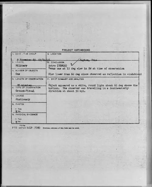 First page of 1965-11-8678247-Dayton-Ohio
