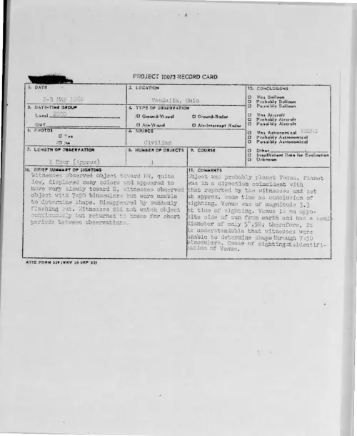 First page of 1962-05-8660824-Vandalia-Ohio