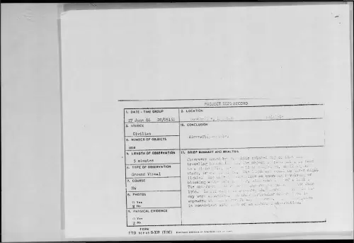 First page of 1966-06-8281530-Boothville-Louisiana