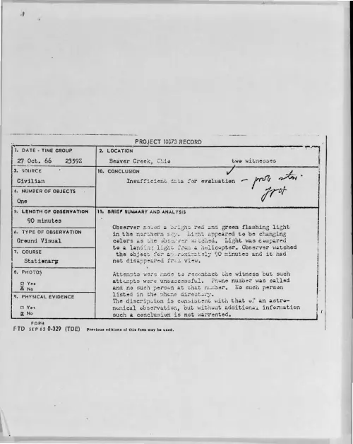 First page of 1966-10-8292928-BeaverCreek-Ohio