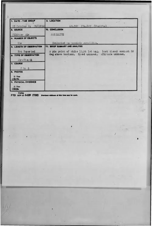 First page of 1964-10-9421755-42-35N174-50W-Pacific-