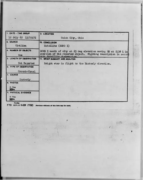 First page of 1965-07-7433307-UnionCity-Ohio