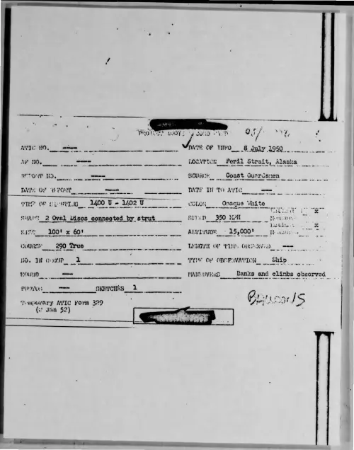 First page of 1950-07-9615244-PerilStrait-Alaska